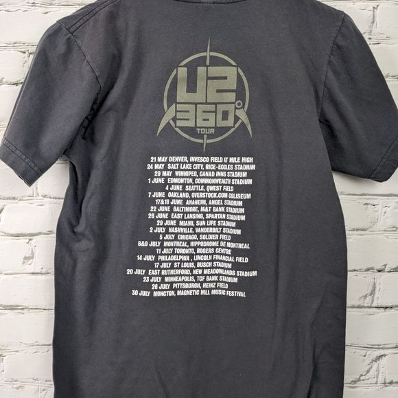 American Apparel Gray U2 360 Tee - Picture 4 of 5